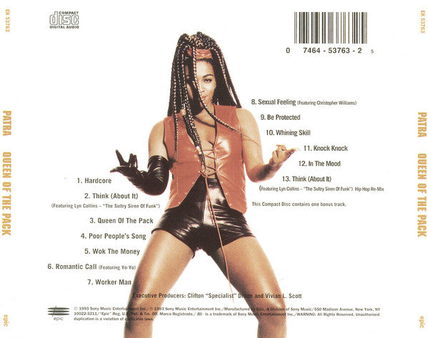 Patra – Queen Of The Pack CD VG+/VG+