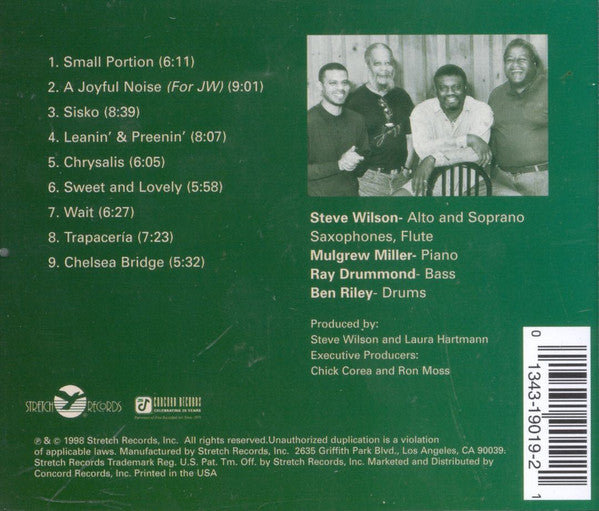 Steve Wilson – Generations CD