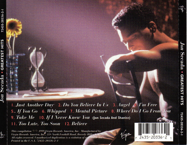 Jon Secada – Greatest Hits CD VG+/VG+