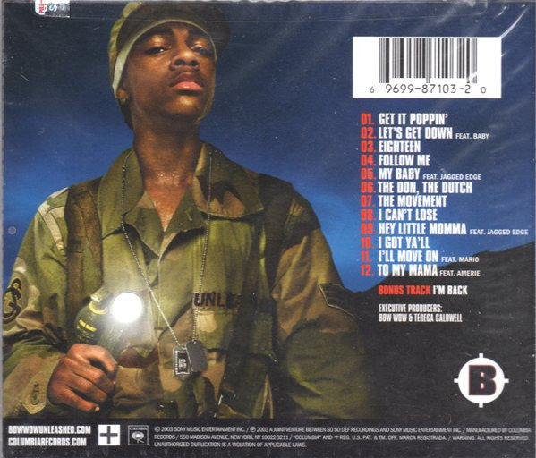 Bow Wow – Unleashed CD Mint Condition