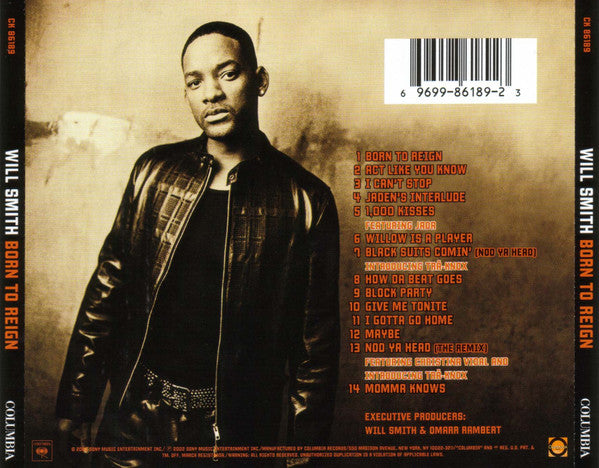 Will Smith – Born To Reign CD Mint Condition