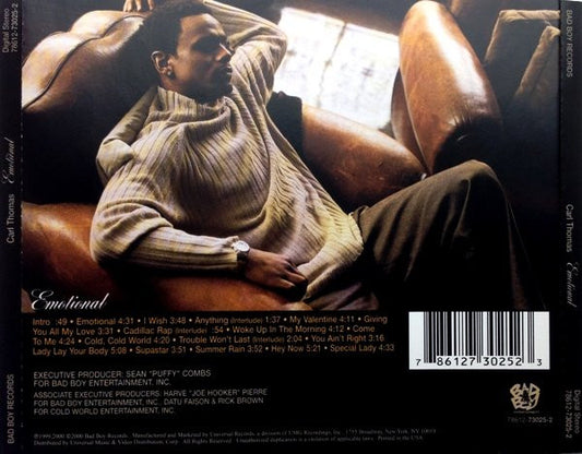 Carl Thomas – Emotional CD VG+/VG+