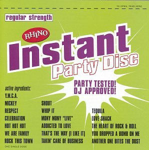 Various – Rhino Instant Party Disc: Regular Strength CD VG+/VG+