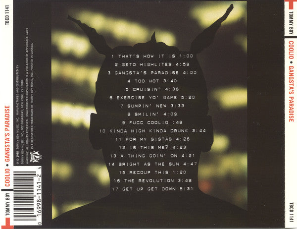 Coolio – Gangsta's Paradise CD NM