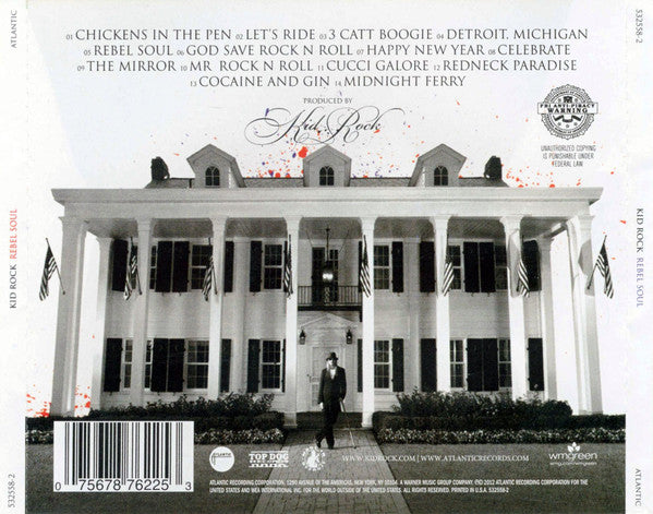 Kid Rock – Rebel Soul CD VG+/VG+