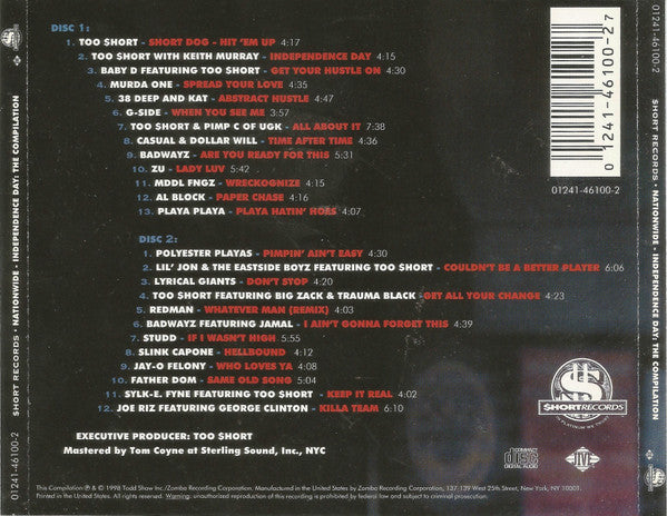 Various – Nationwide - Independence Day: The Compilation 2xCD VG+/VG+