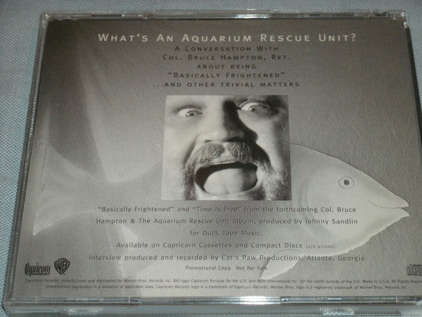 The Aquarium Rescue Unit – A Conversation With Col. Bruce Hampton, Ret. CD VG+/VG+
