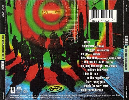 Various – Insomnia - The Erick Sermon Compilation Album CD VG+/VG+