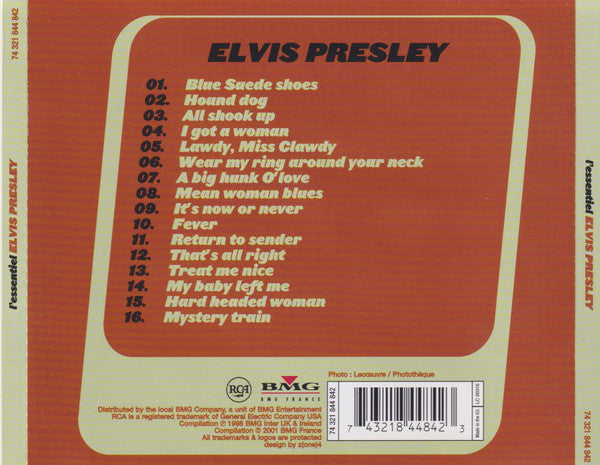 Elvis Presley – L'Essentiel CD VG+/VG+