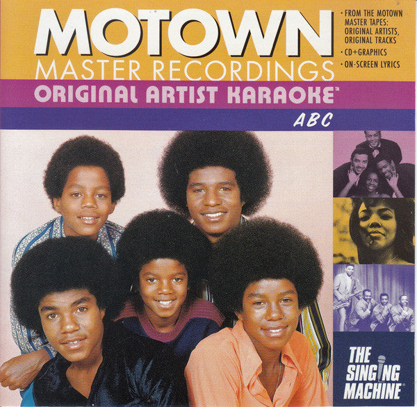 Various - Motown Master Recordings - Original Artist Karaoke CD Mint Condition