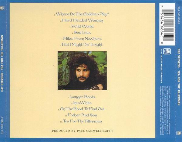 Cat Stevens – Tea For The Tillerman CD Mint Condition
