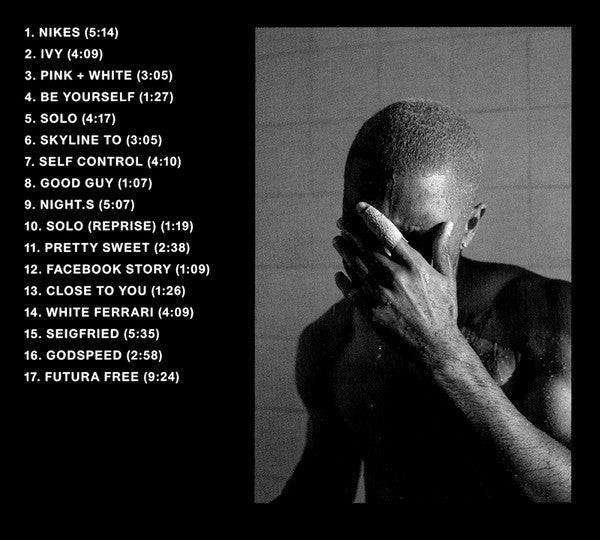 Frank Ocean-Blond 2x Color Vinyl LP (Black & White Helmet Cover w/ Insert)