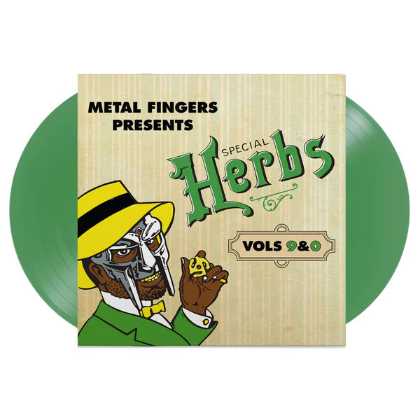 MF DOOM-SPECIAL HERBS VOL 9 & 0 (GREEN 2XLP