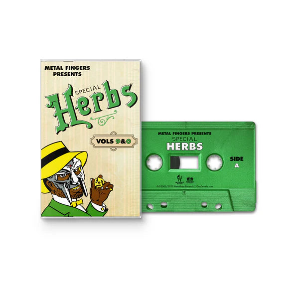 MF DOOM-Metal Fingers Presents: Special Herbs Vol. 9 & 0 Cassette