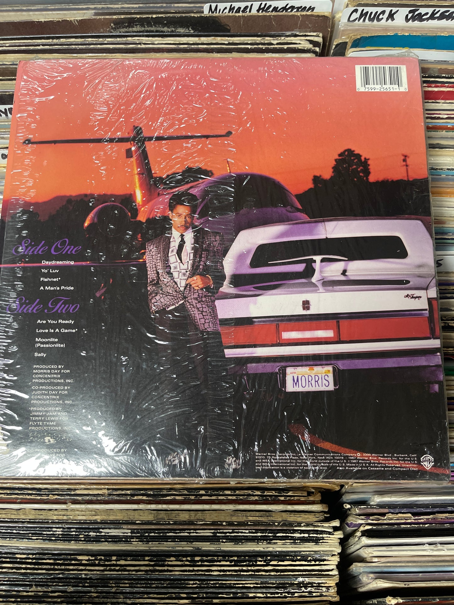Morris Day – Daydreaming Vinyl LP 9 25651-1 VG/VG