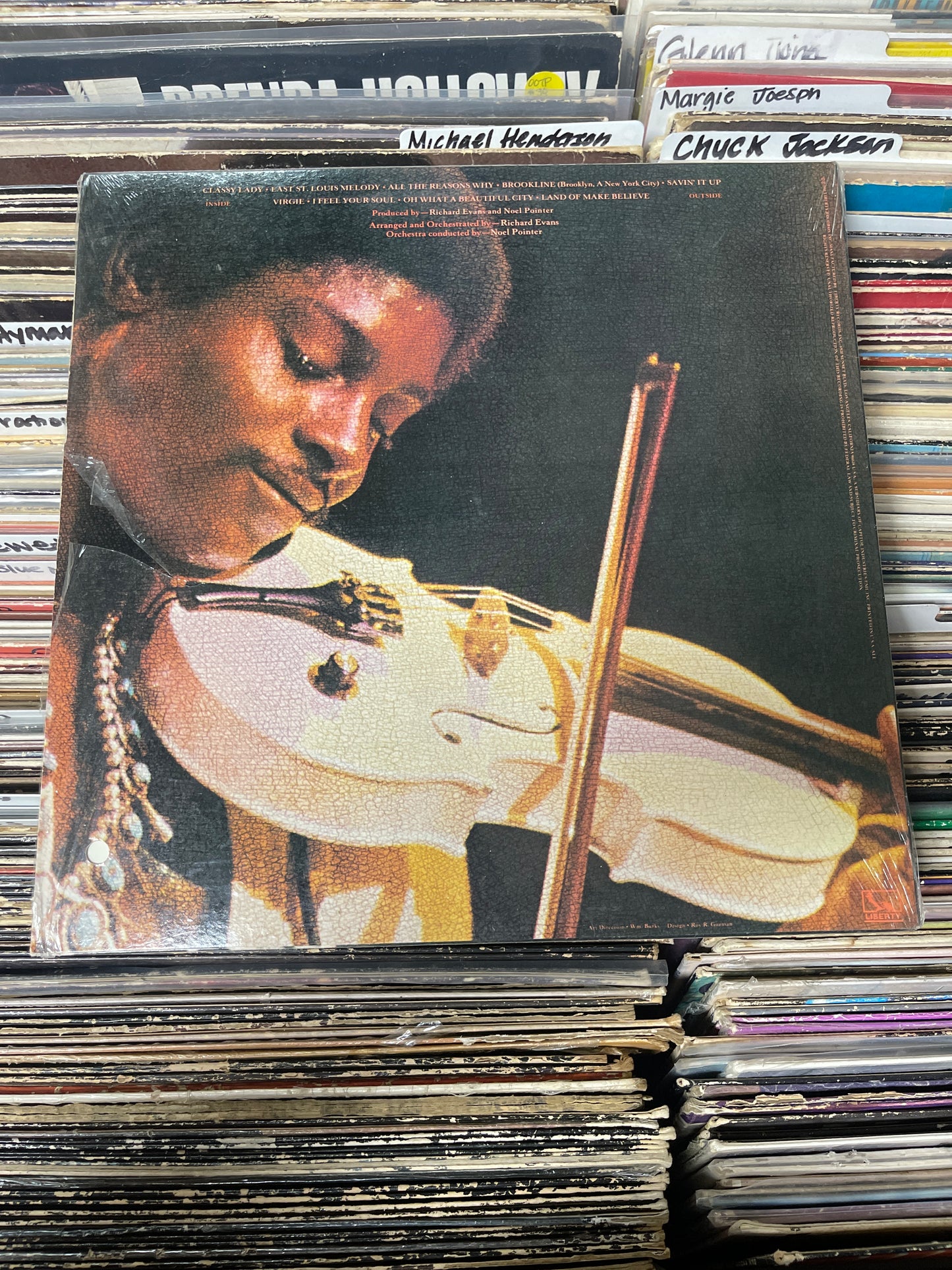 Noel Pointer – All My Reasons Vinyl LP LT-1094 Near Mint/VG+