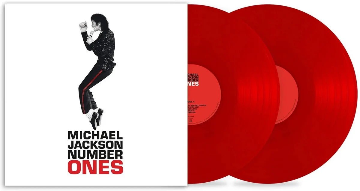 Michael Jackson-Number Ones (Limited Edition, Red Colored Vinyl) (2 Lp's)