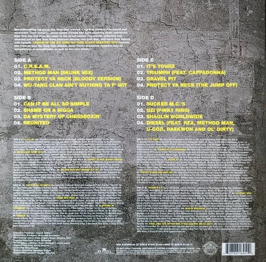 Legend Of The Wu-Tang: Wu-Tang Clan's Greatest Hits (2xLP) Vinyl LP