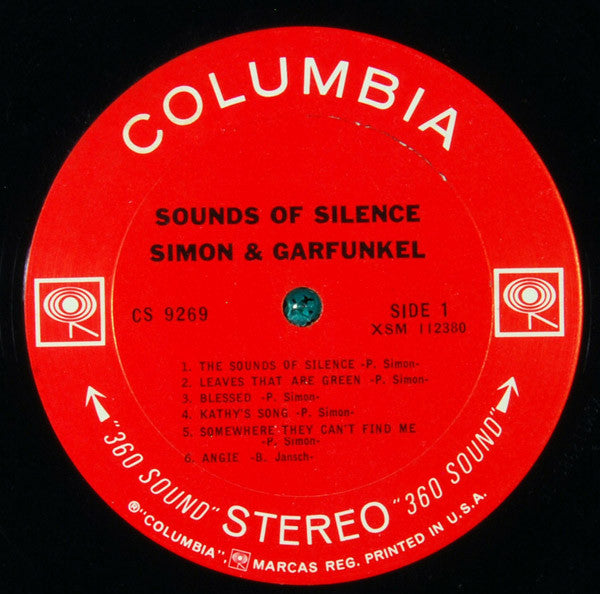 Simon & Garfunkel – Sounds Of Silence CS 9269 Vinyl Lp Reissue VG+/VG+