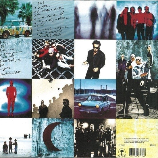 U2 – Achtung Baby 2 × Vinyl LP Reissue 180 Gram
