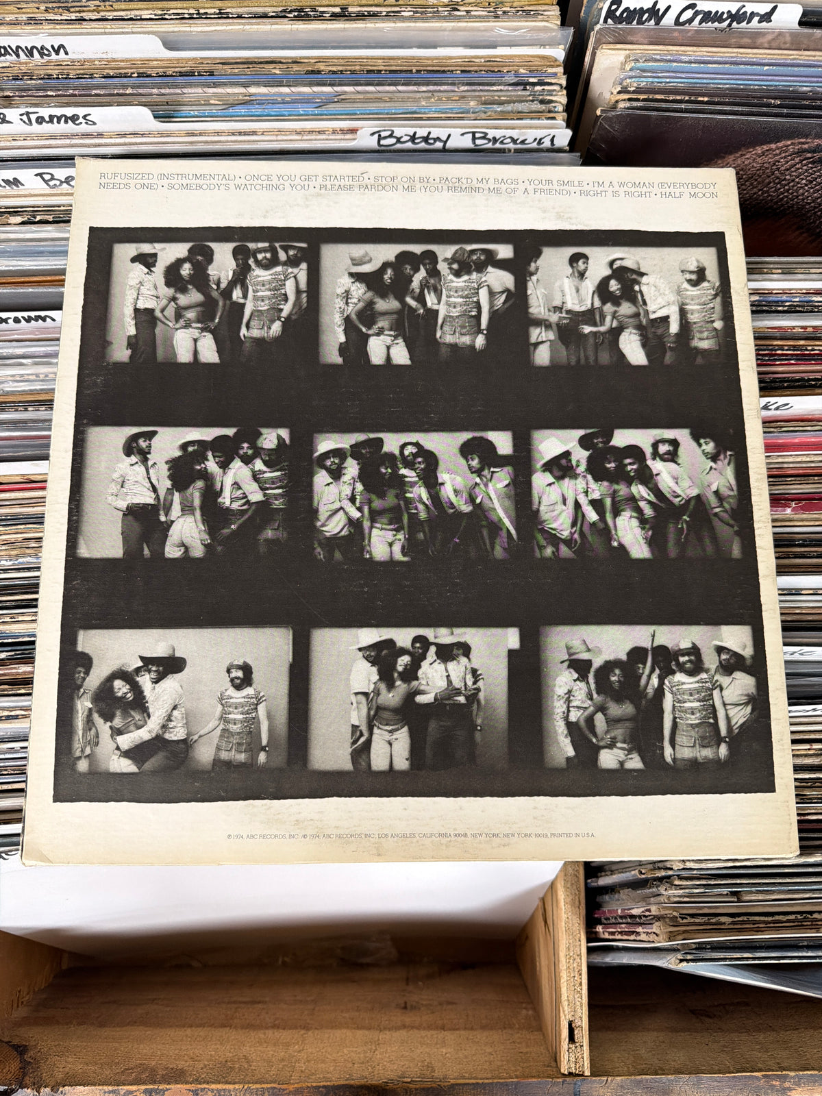 Rufus Featuring Chaka Khan – Rufusized ABCD-837 Vinyl LP VG/VG+