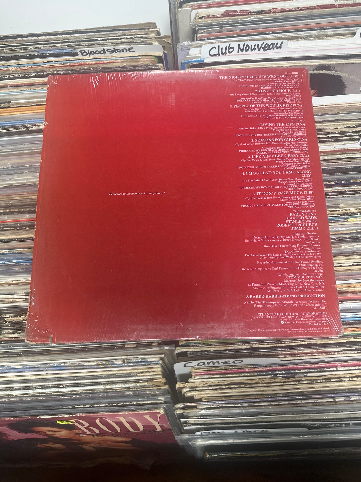 The Trammps ‎– The Trammps III Vinyl LP SD 19148(RI) VG+/VG+