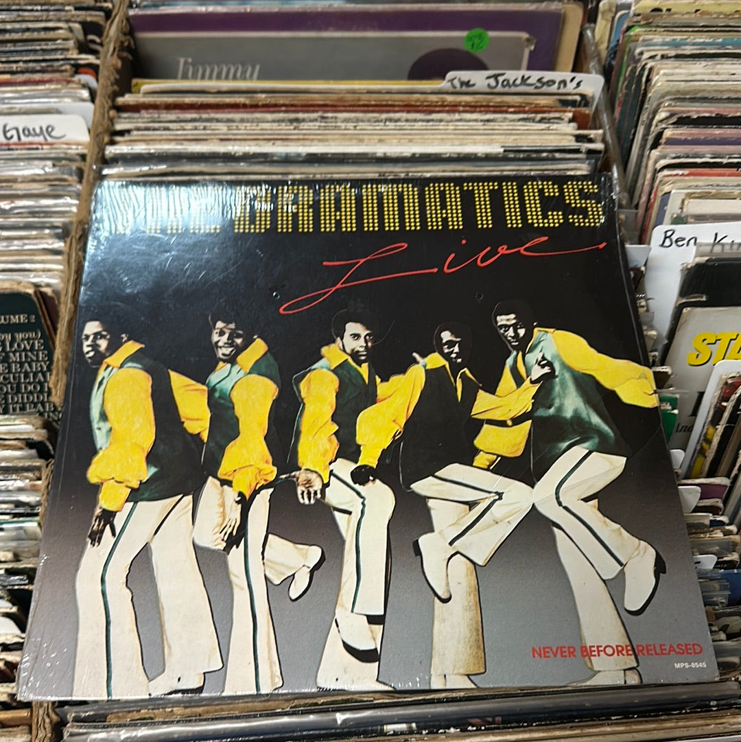 The Dramatics – The Dramatics Live Vinyl Lp