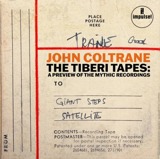 John Coltrane - TIBERI TAPES: A PREVIEW OF THE MYTHIC RECORDINGS (RSD) Vinyl LP