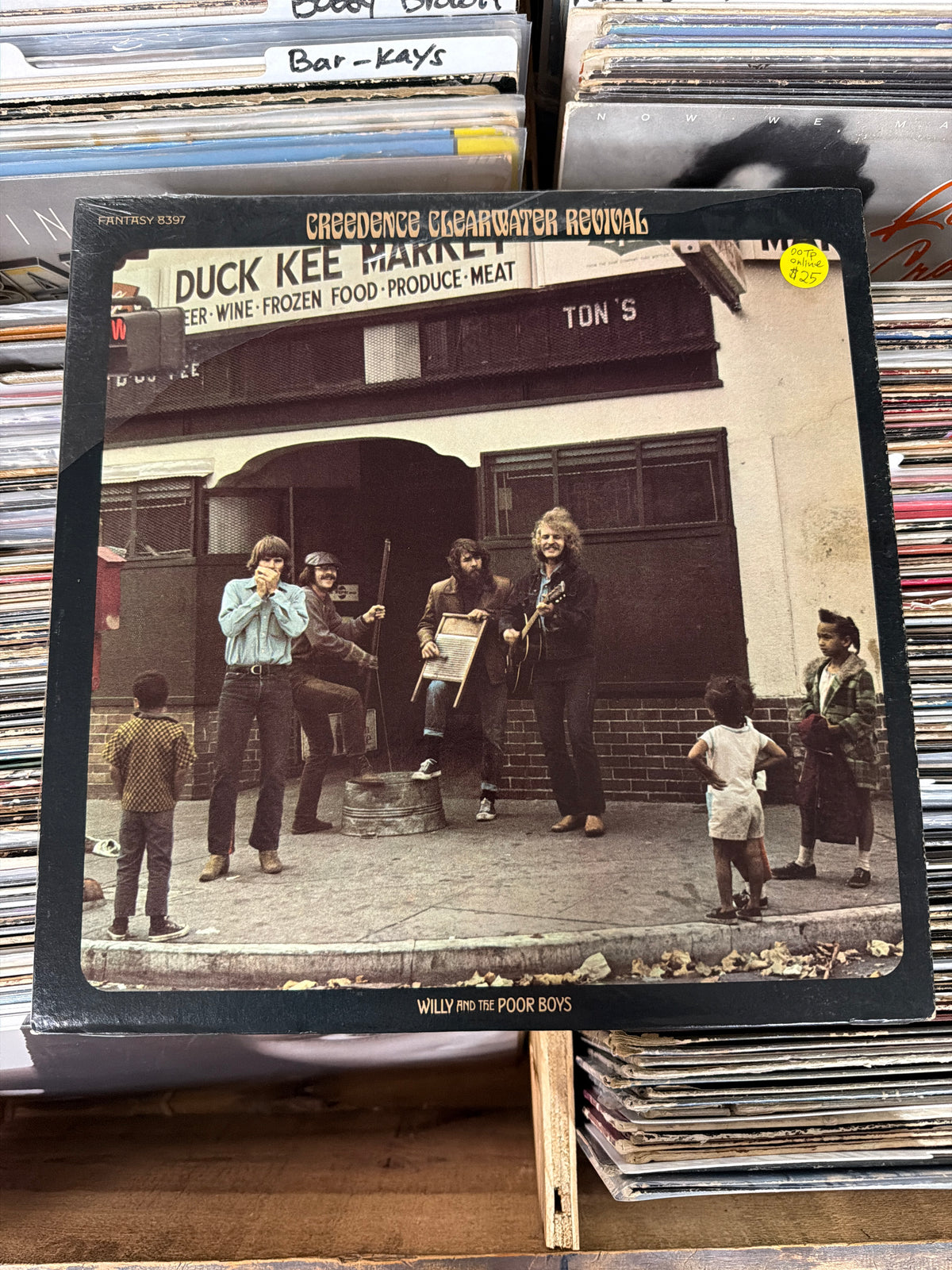 Creedence Clearwater Revival – Willy And The Poor Boys 8397 Vinyl LP VG+/VG+