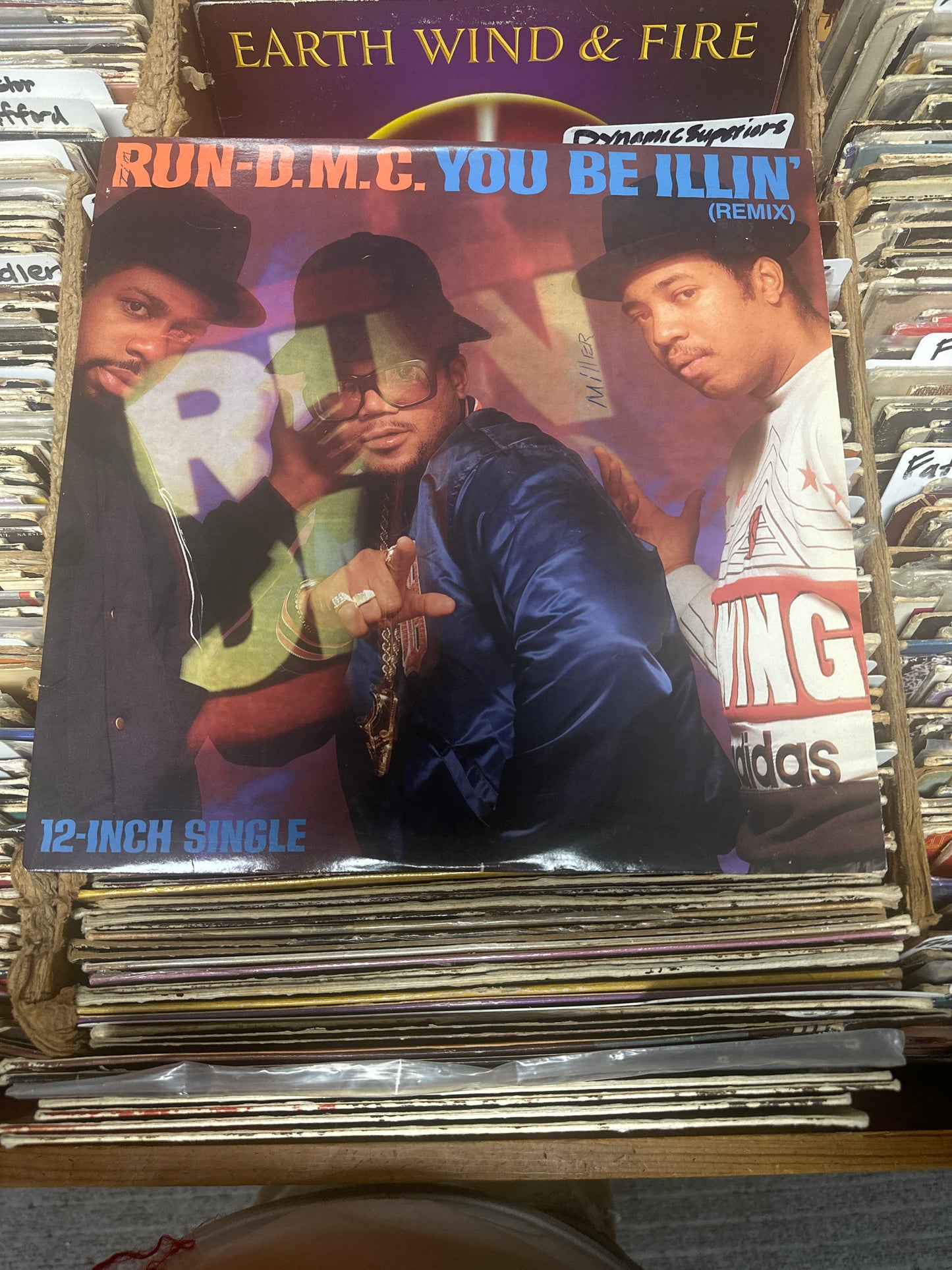 Run-D.M.C.* ‎– You Be Illin' (Remix) 12" Vinyl LP PRO 7119 Near Mint/VG+