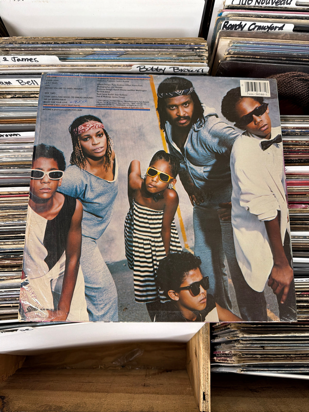 Mtume – Juicy Fruit FE 38588 Vinyl LP G+/VG+