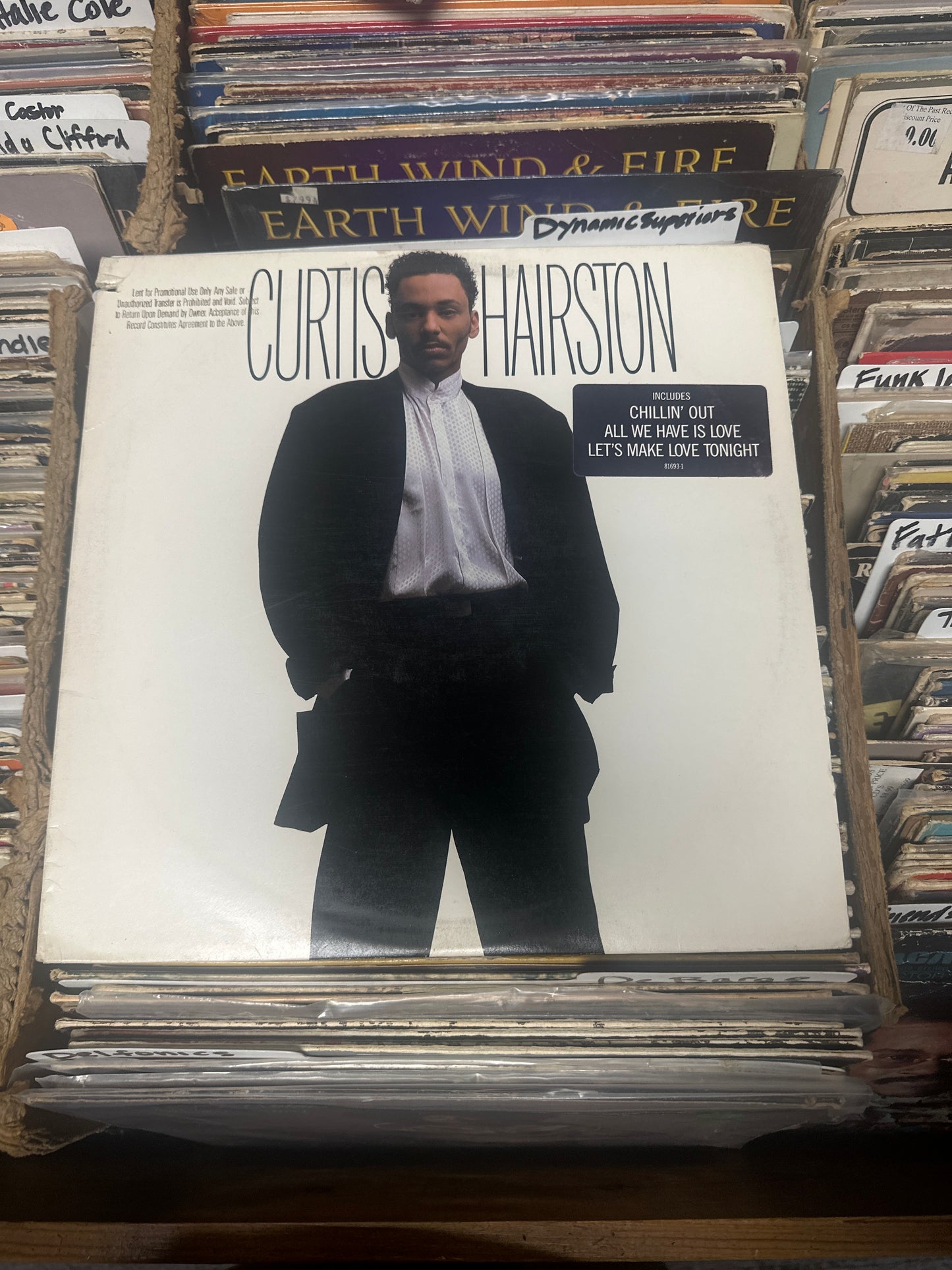 Curtis Hairston – Curtis Hairston Vinyl LP (SP) Near Mint/VG+