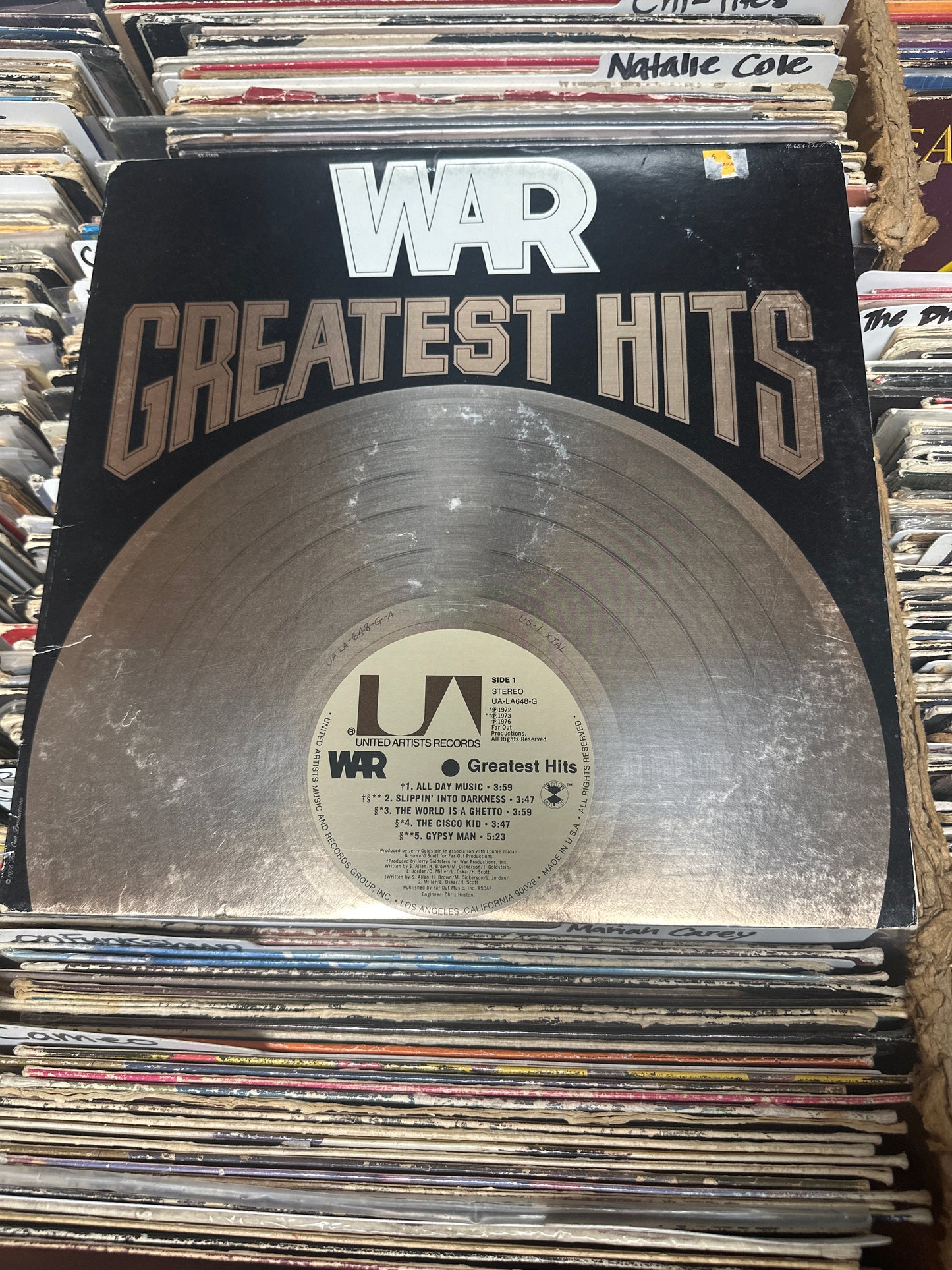 War ‎– Greatest Hits Vinyl LP UA-LA648-G VG+/VG+