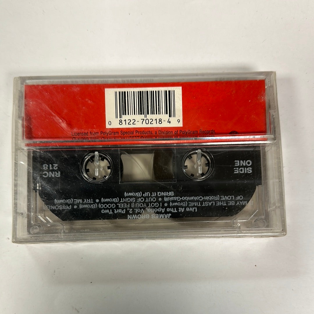 James Brown Live At The Apollo Volume II , Part 2 Cassette