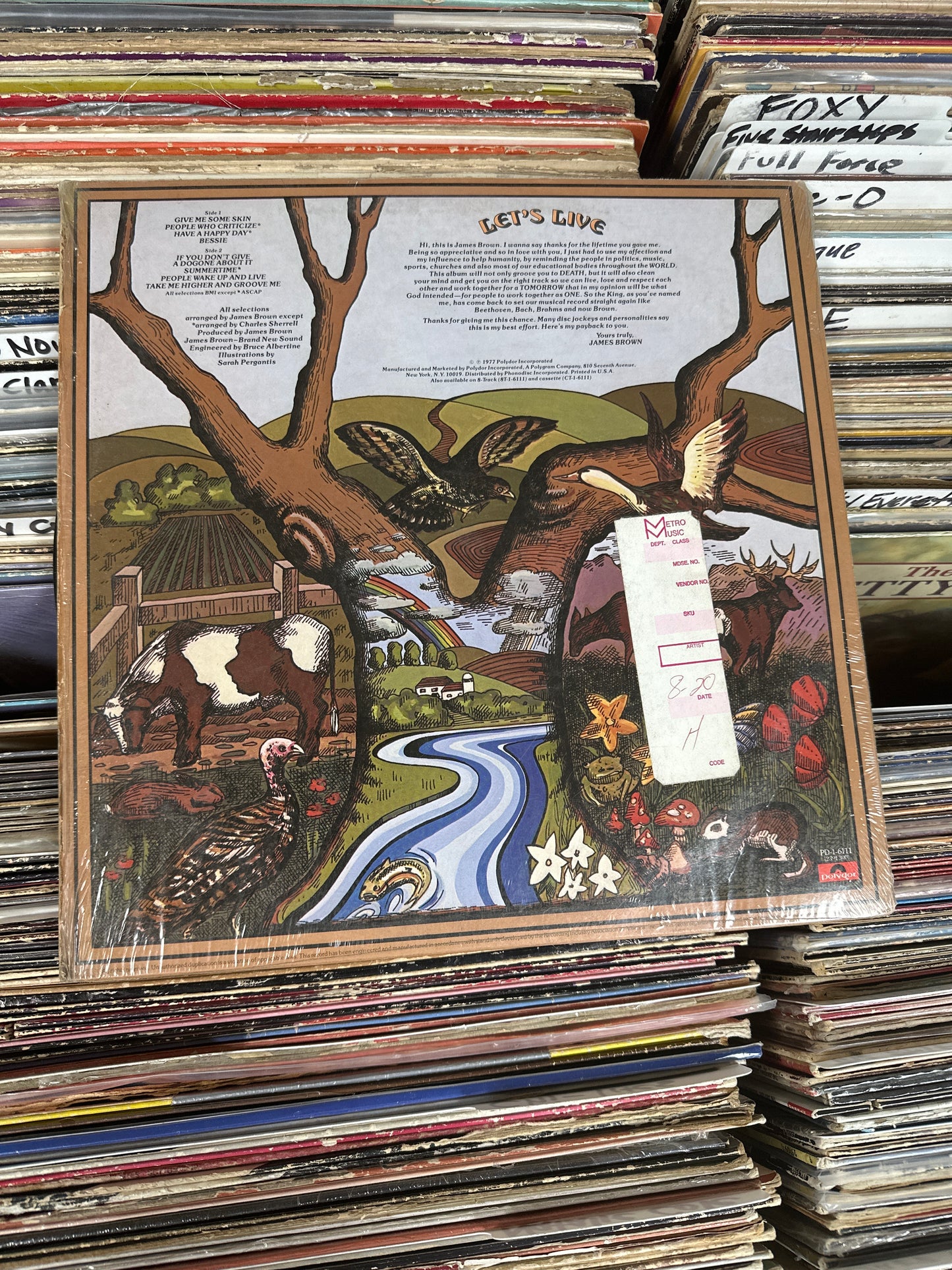 James Brown And The New J.B.'s – Mutha's Nature Vinyl, LP, PRC Pressing VG+/VG+