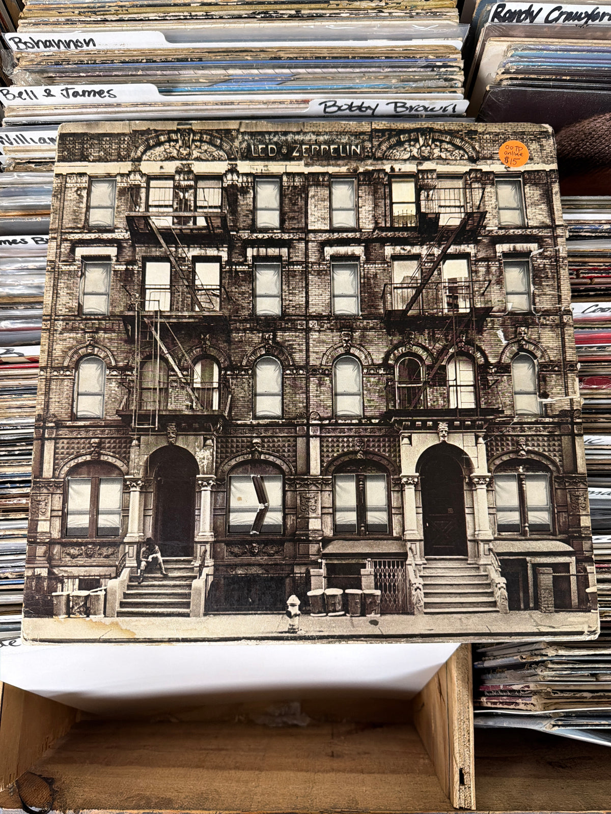 Led Zeppelin – Physical Graffiti SS 2-200 Vinyl LP G+/G