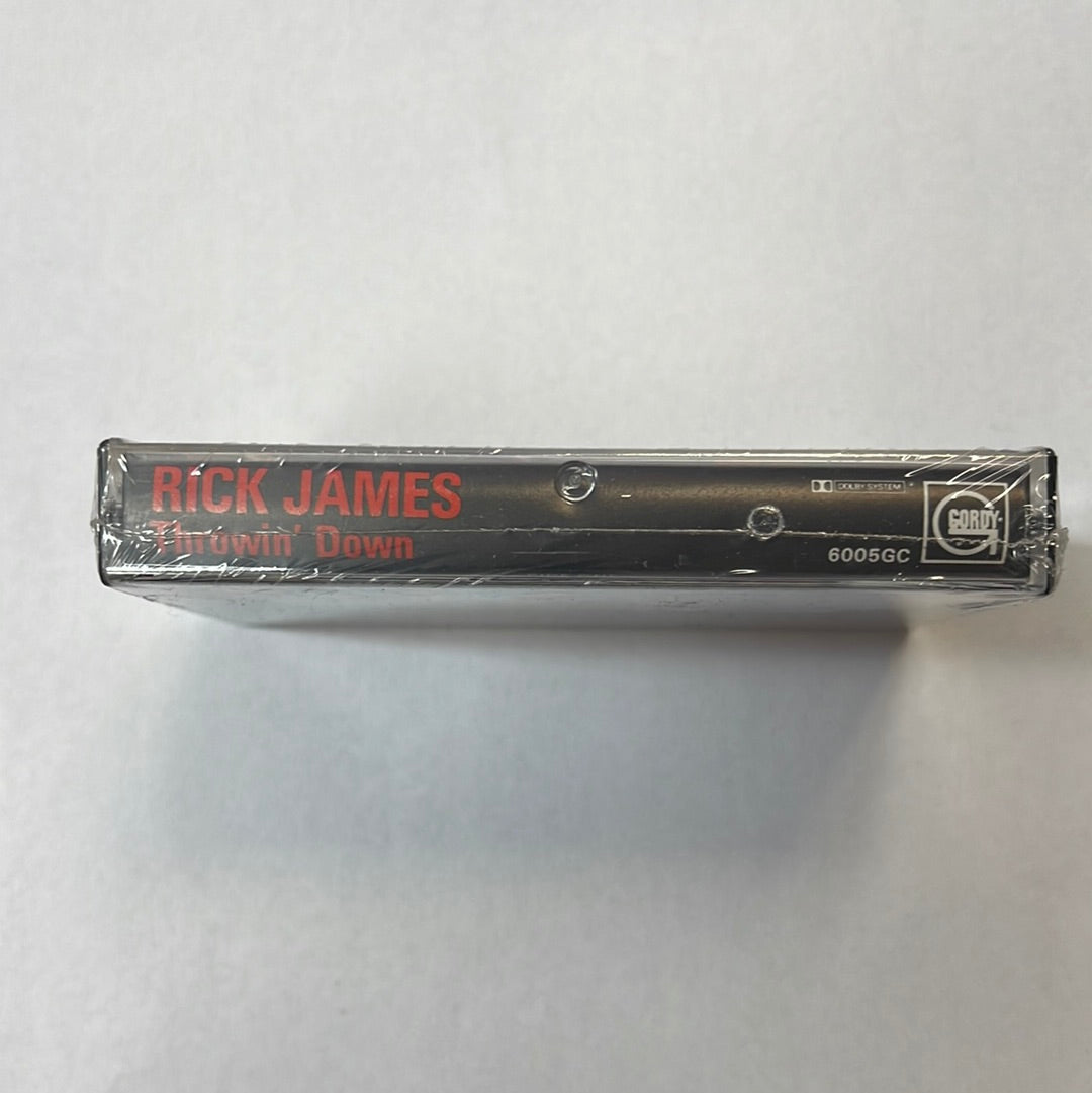Rick James ‎– Throwin' Down Cassette