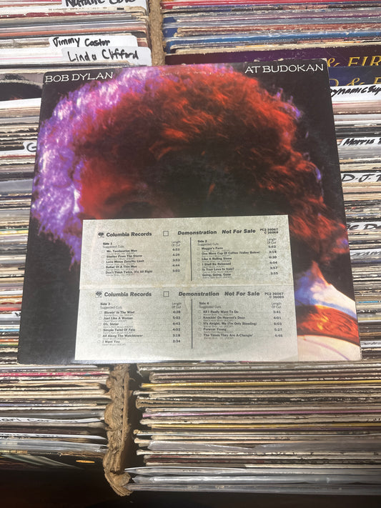 Bob Dylan ‎– Bob Dylan At Budokan 2xVinyl LP PC2 36067 VG+/VG+ Poster Included