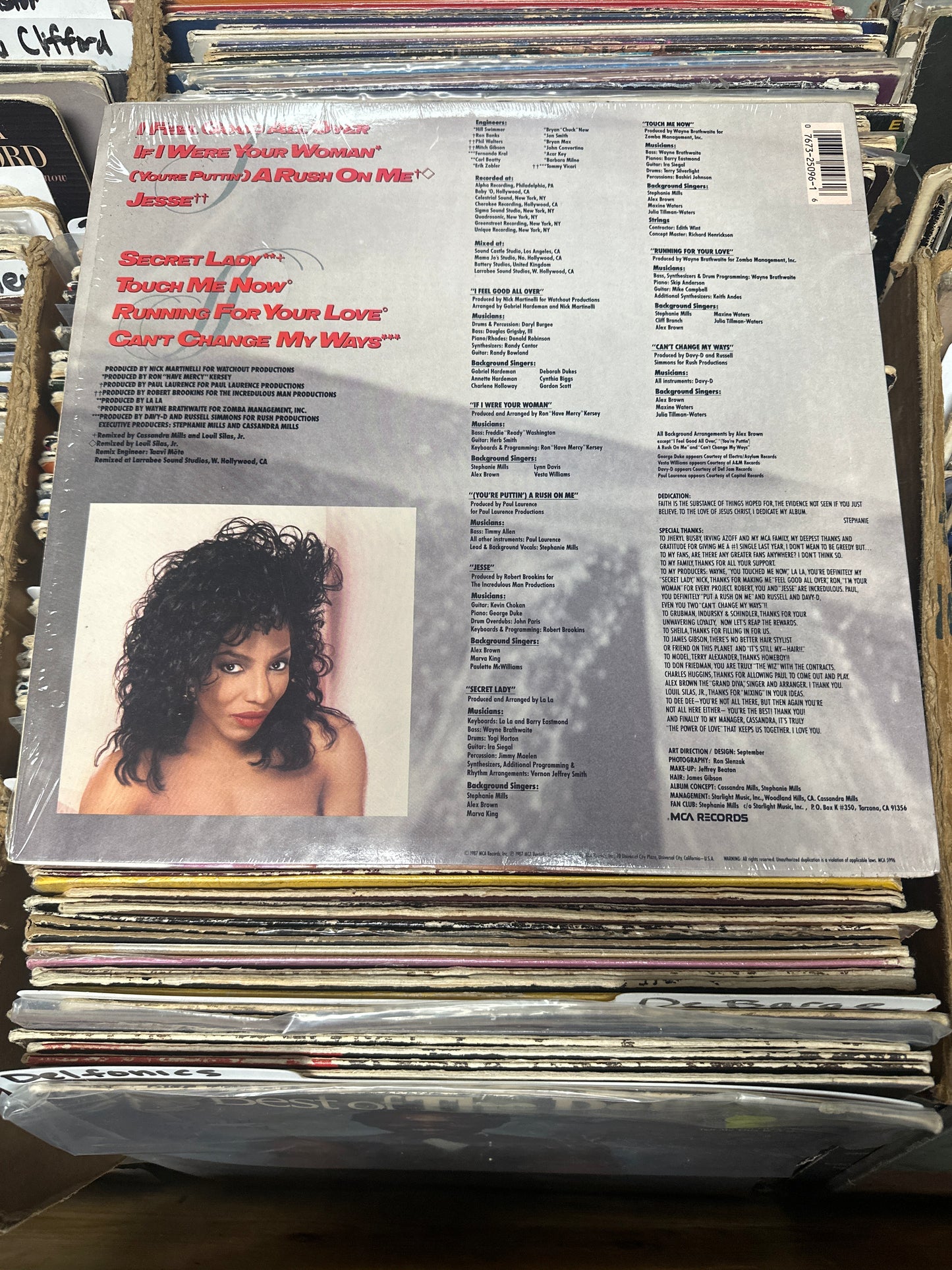 Stephanie Mills – If I Were Your Woman Vinyl Lp MCA 5996 VG+/VG+