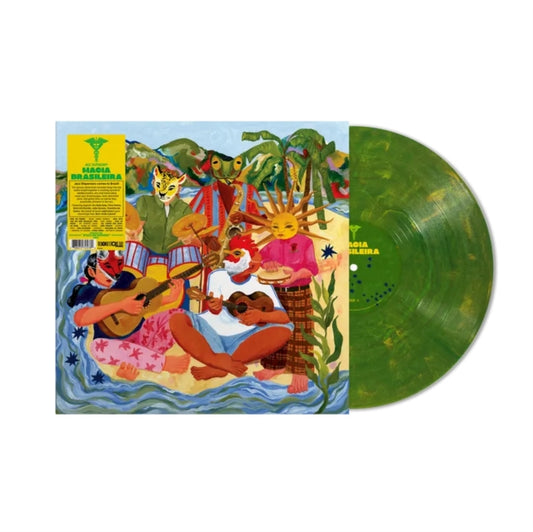 VARIOUS - JAZZ DISPENSARY: MAGIA BRASILEIRA (BRAZILIAN SHIMMER (GREEN/YELLOW) Vinyl LP