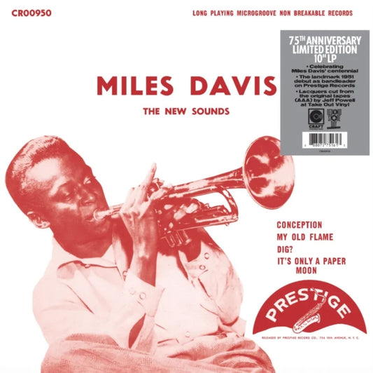Miles Davis - NEW SOUNDS EP (MONO 10INCH/75TH ANNIVERSARY/REISSUE) (RSD) Vinyl LP