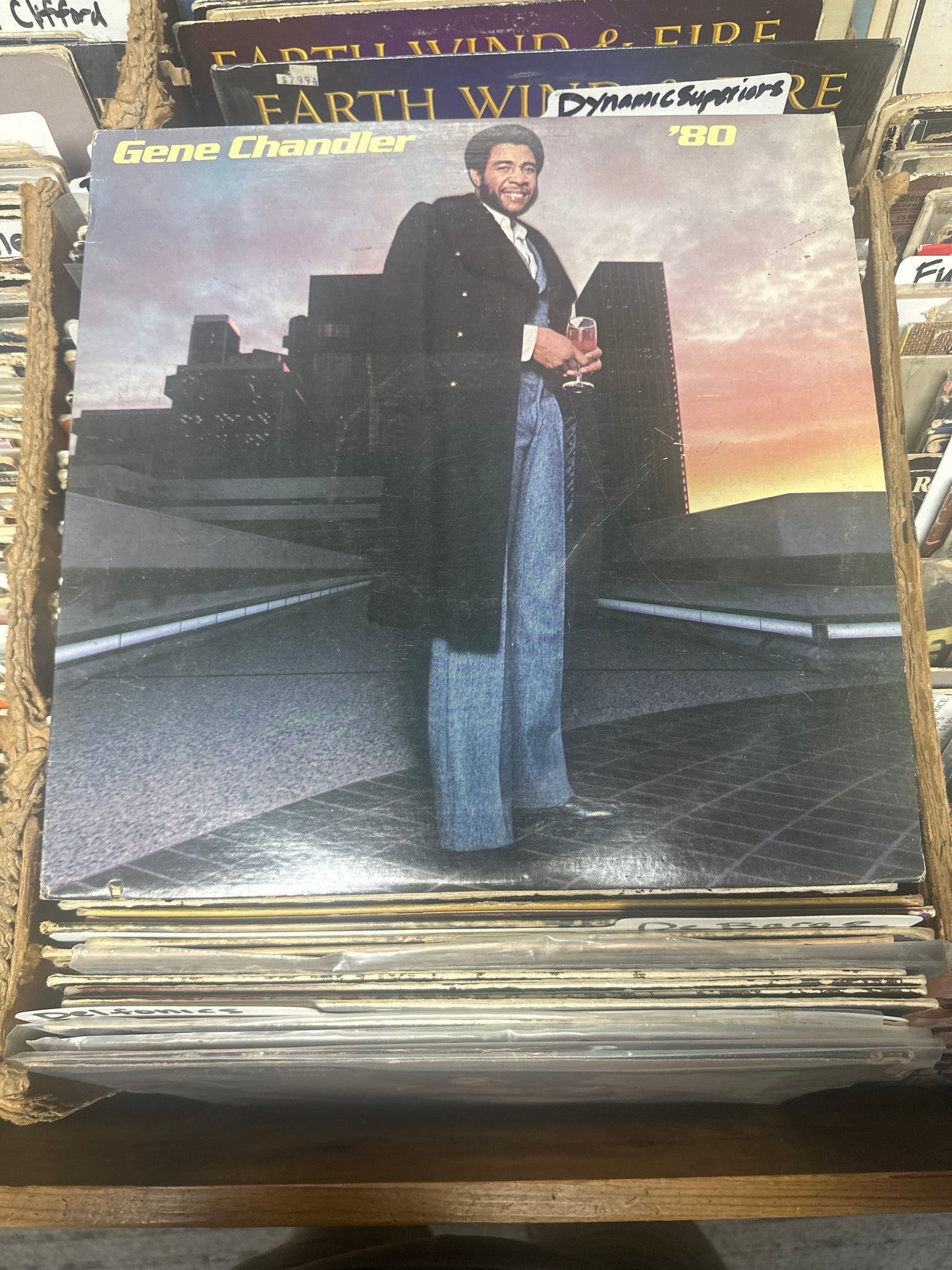 Gene Chandler ‎– '80 Vinyl LP  T-605 VG+/VG+