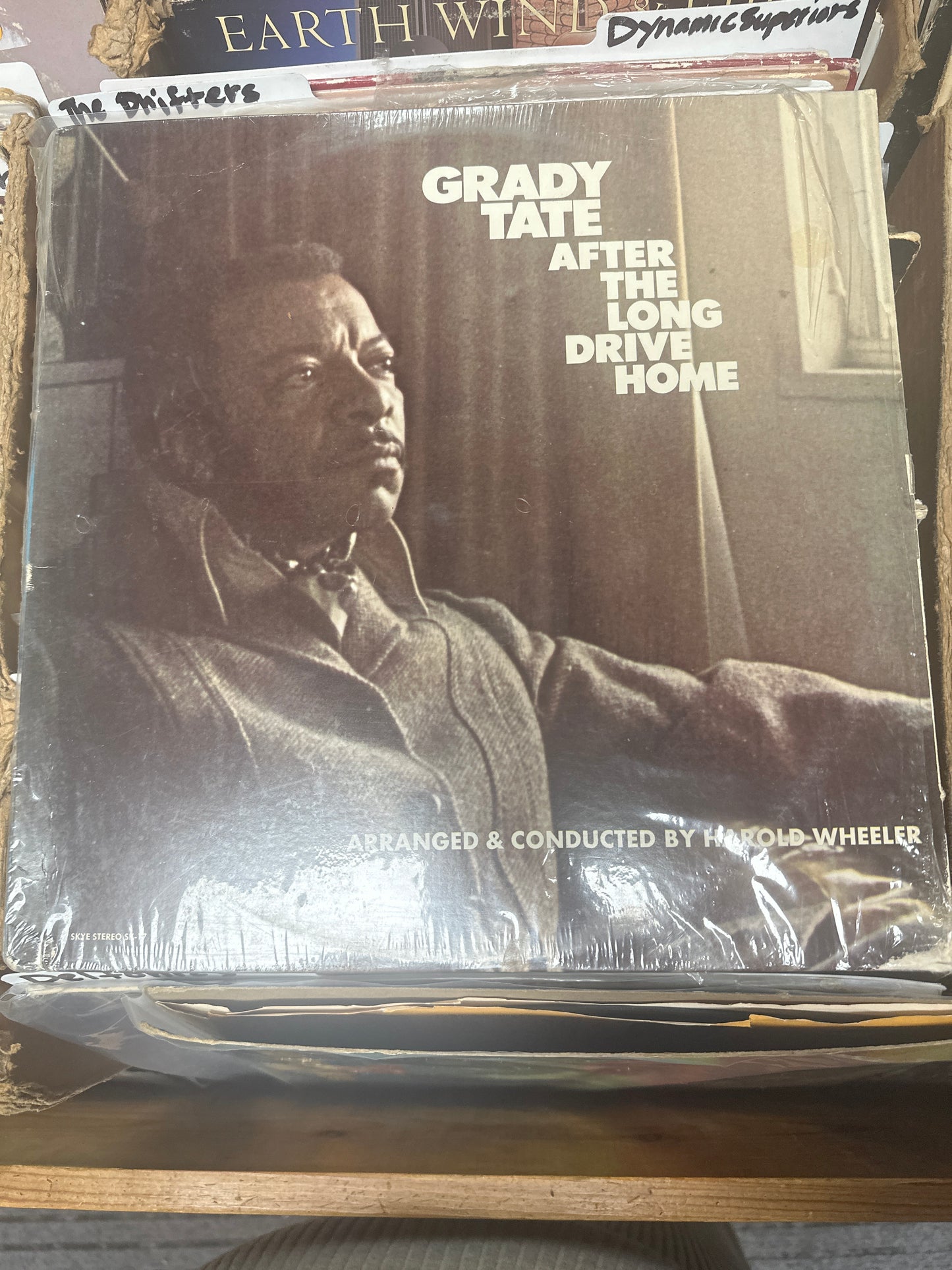 Grady Tate ‎– After The Long Drive Home SK-17 Vinyl LP VG+/VG+