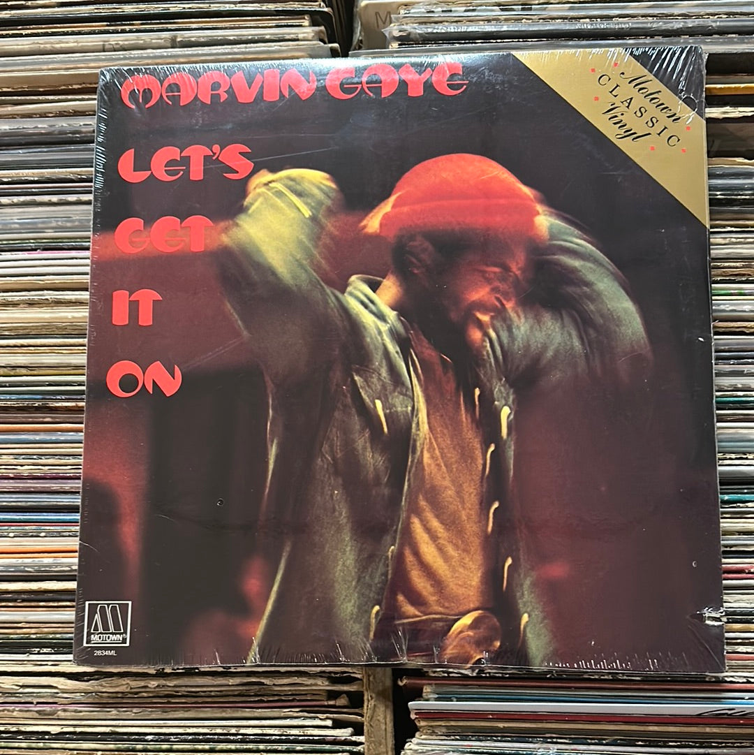 Marvin Gaye – Let's Get It On Motown Classic Vinyl Lp – Out of the Past ...