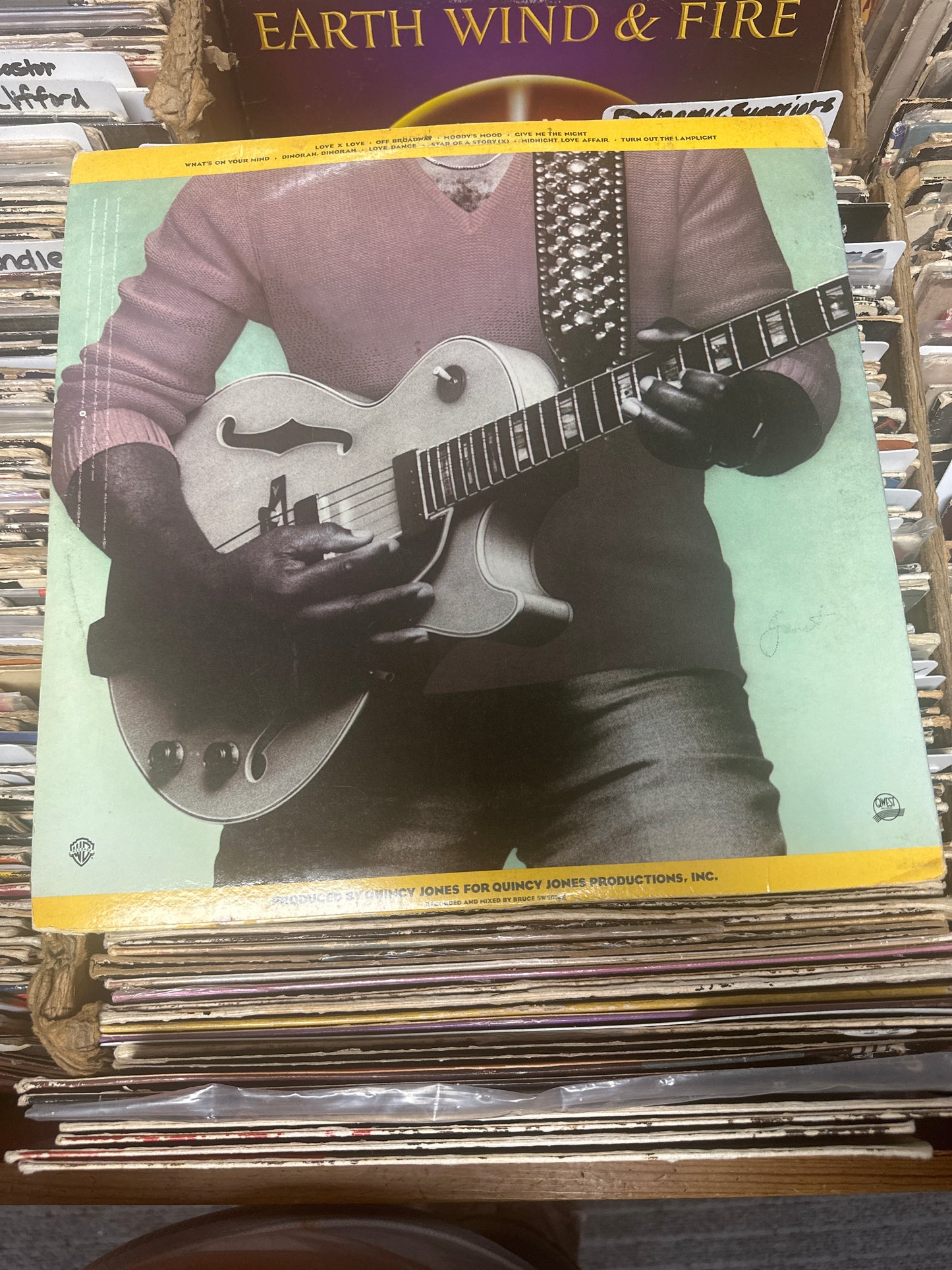 George Benson ‎– Give Me The Night Vinyl LP HS 3453 VG+/VG+