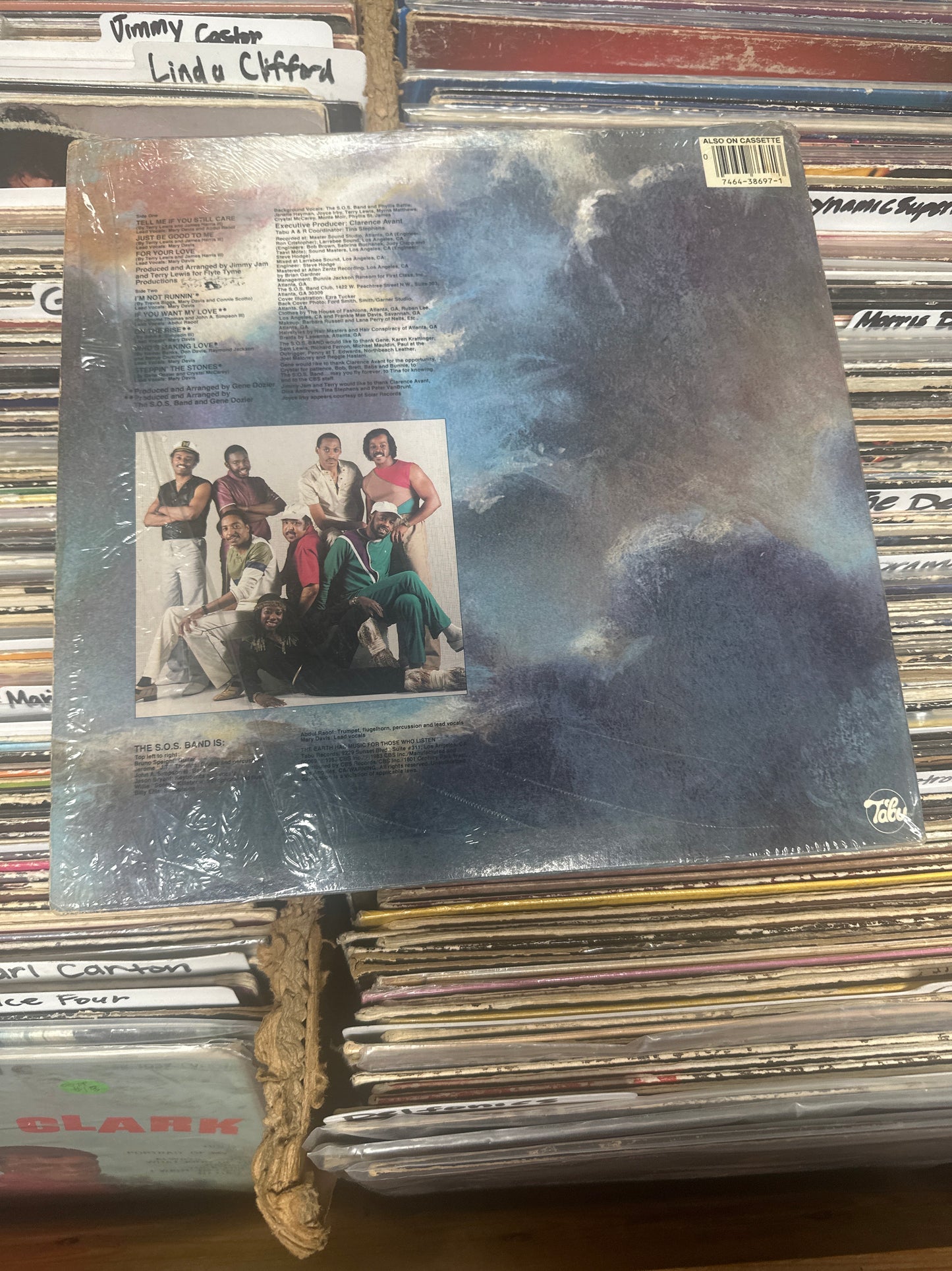 The S.O.S. Band – On The Rise Vinyl LP FZ 38697 VG+/VG+