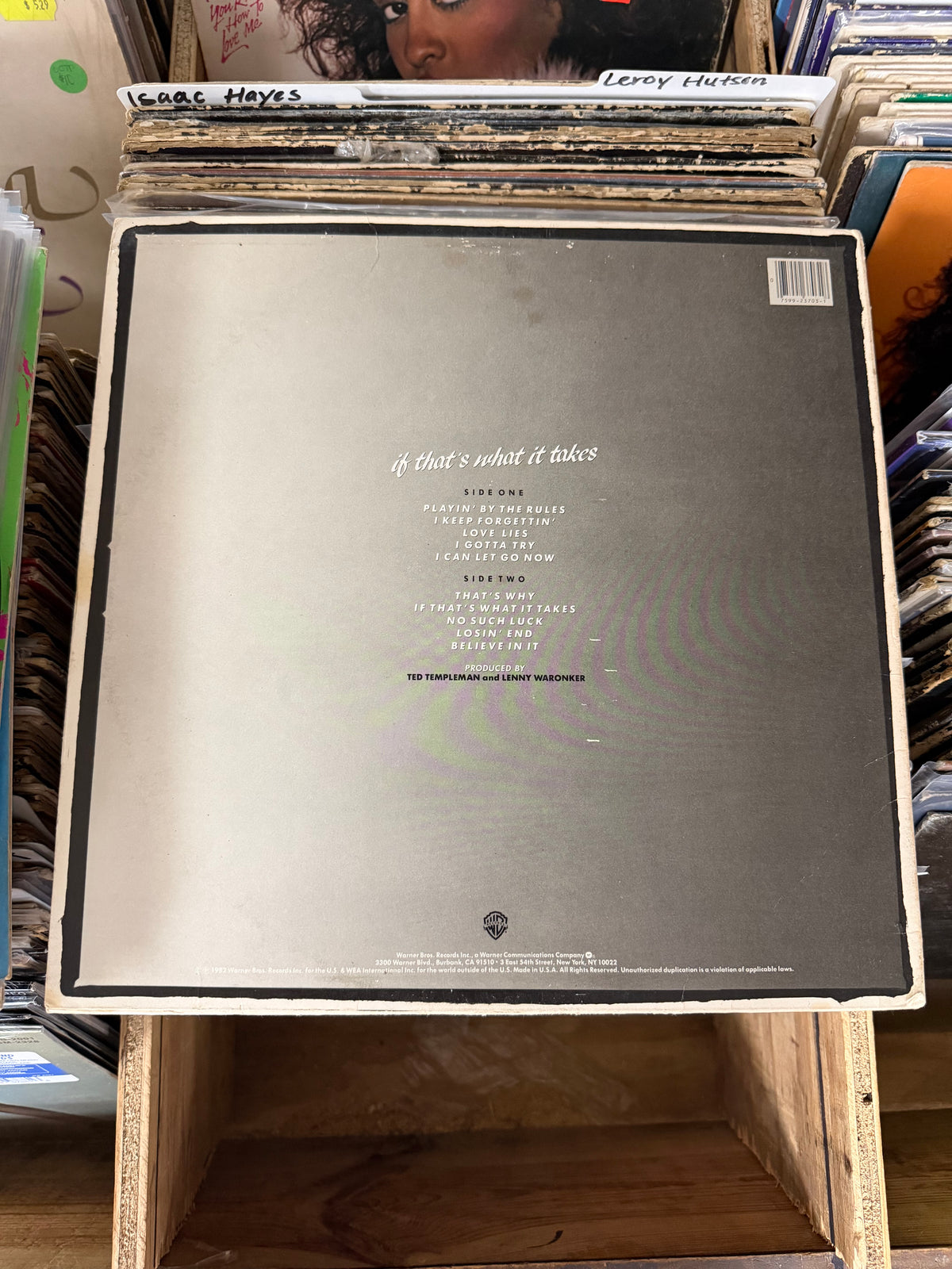 Michael McDonald – If That's What It Takes Vinyl LP VG+/VG