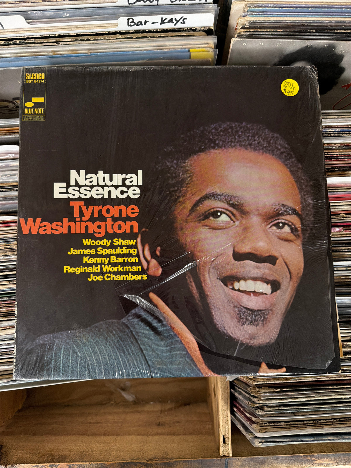 Tyrone Washington – Natural Essence BST 84274 VG+/VG+