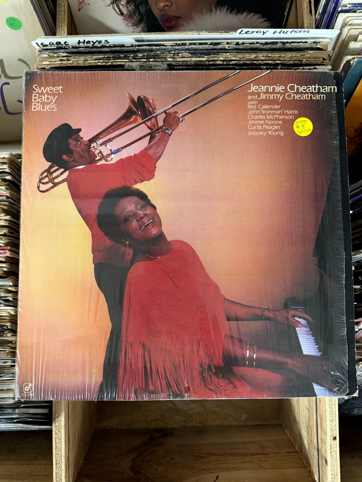 Jeannie & Jimmy Cheatham – Sweet Baby Blues Vinyl VG+/VG+