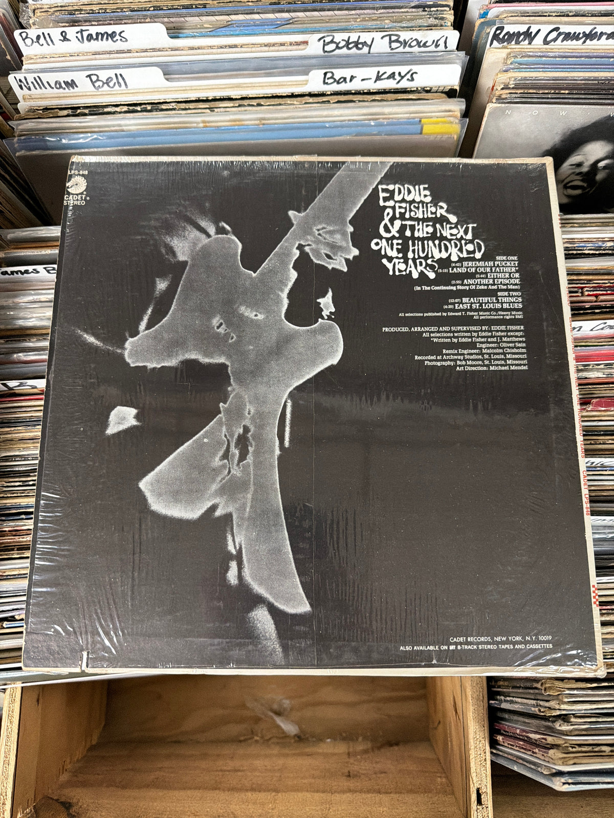 Eddie Fisher – Eddie Fisher & The Next One Hundred Years LPS 848 Vinyl LP G+/VG+